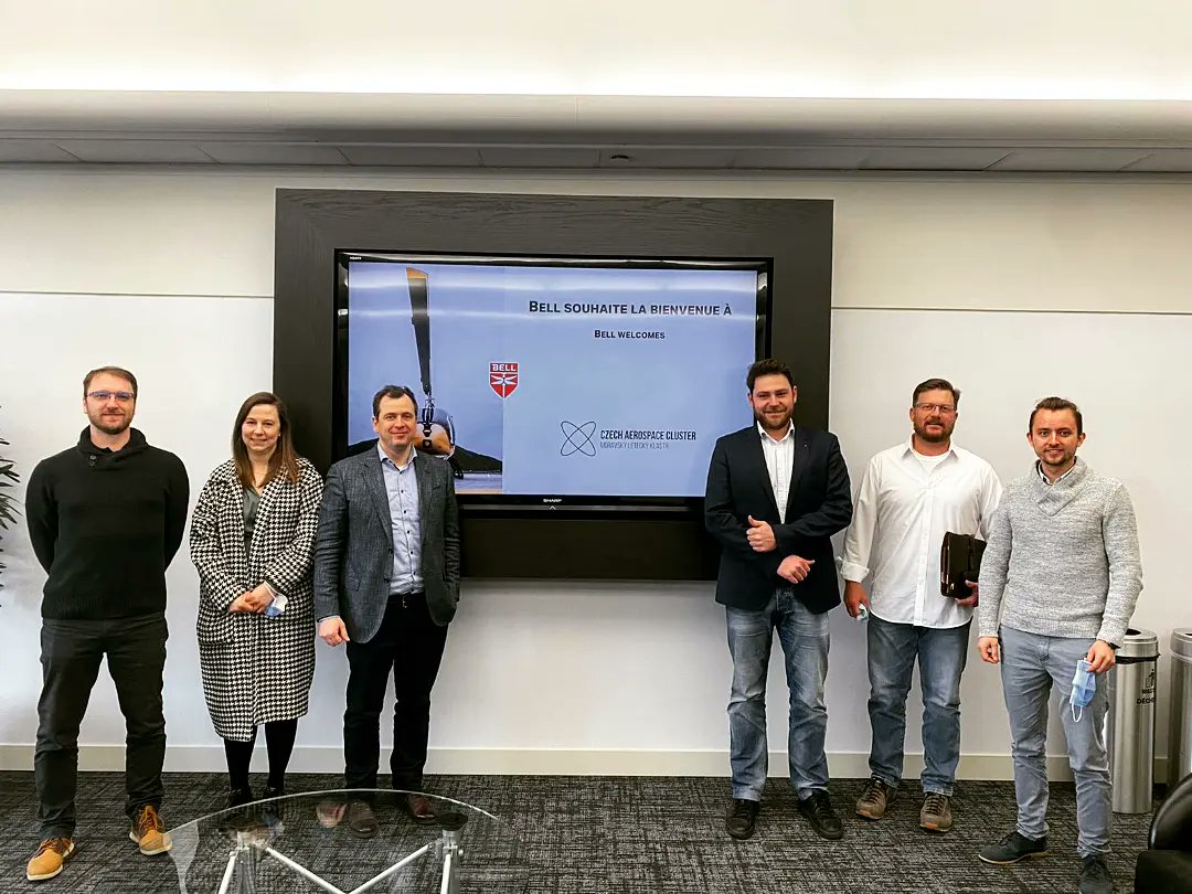 CZECH AEROSPACE Cluster tweet media
