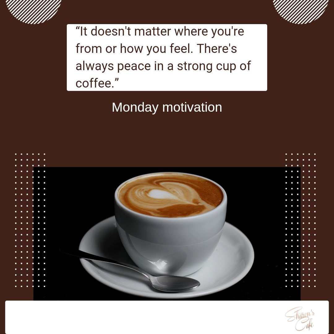 sharonscafeCPT's tweet photo. Hello Monday 
#coffeeaddict #coffeetable #coffeeshop #coffeelife #coffeelover #coffeedaily #coffeeholic #mondayquotes #mondaymood #mondaymotivation #capetownfood https://t.co/K5TqEFvY9L