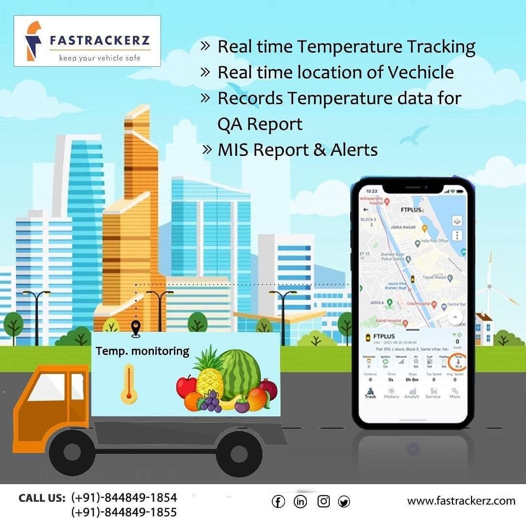 Fastrackerz1's tweet photo. *Use #Fastrackerz, GPS Solution!!*
👉 Real-time tracking
👉 Temperature Monitoring
👉 Web Application &amp; Mobile Application for real-time tracking.

Call Us 📱 : 8448491855, 8448491854
Visit Us:https://t.co/FySjsMEN3M

#Realtimetracking #temperaturetraking #GPSTracking https://t.co/Ygofnbr9vK