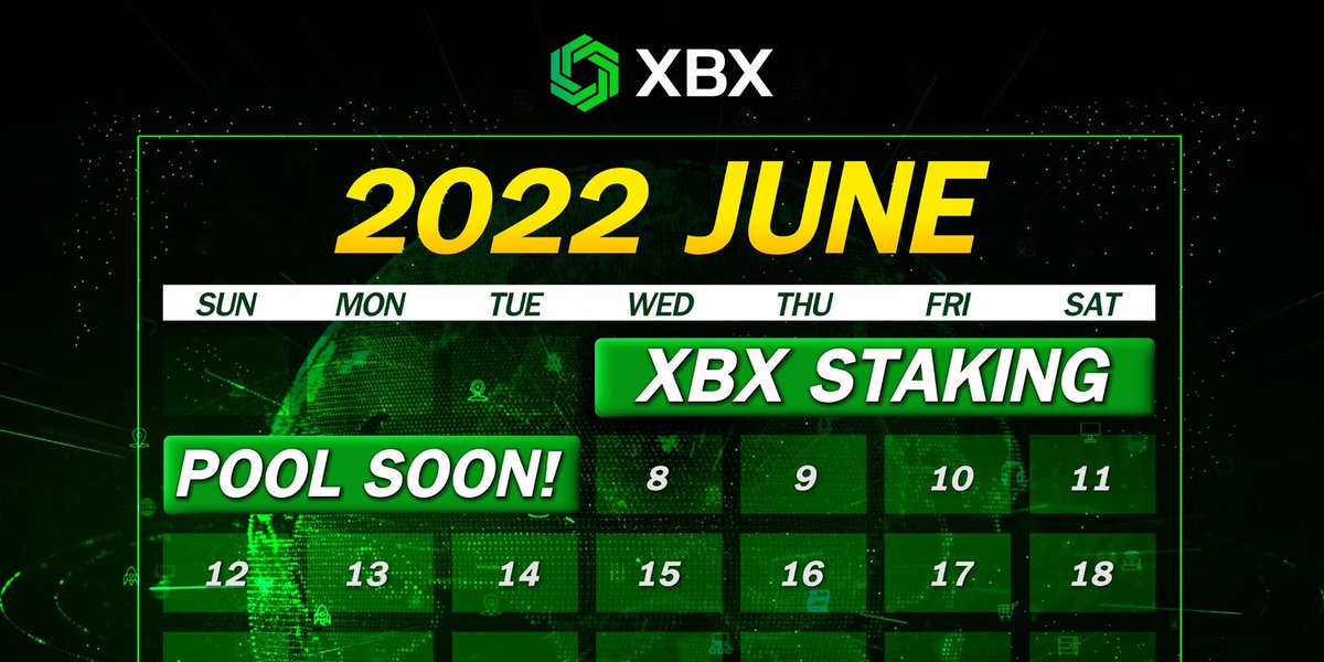 We’re half way now until the $XBX #staking pool is launched! See you around June!🚀 go get XBX token ready in hands!