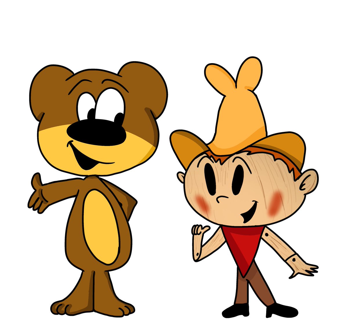 Shaybushaybu's tweet photo. Tadpole and sqeak the puppet #colonelbleep #spunkyandtadpole https://t.co/EE1ka5t1PT