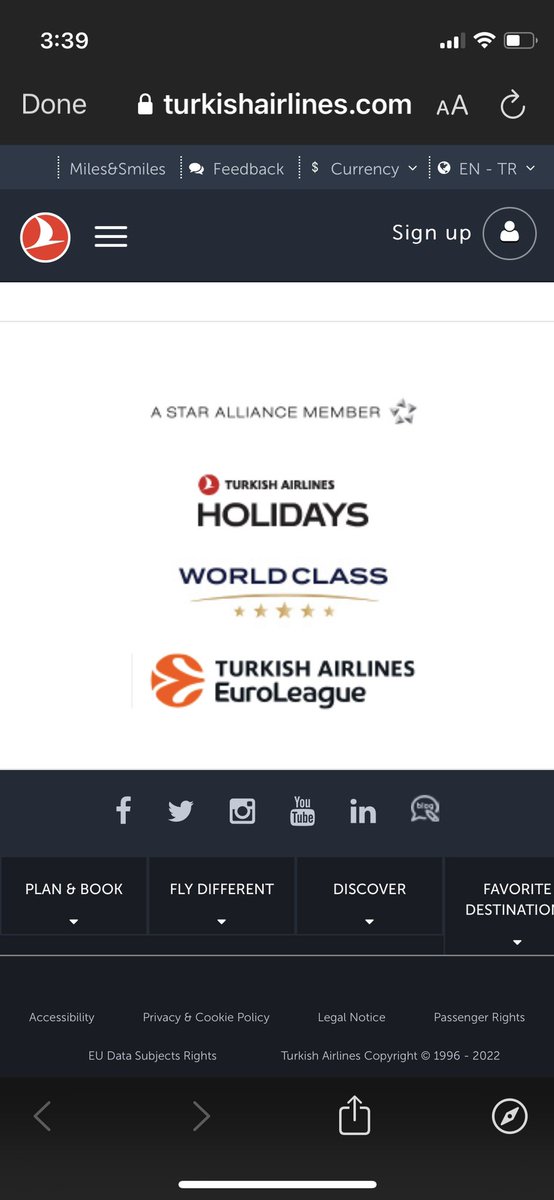 jongan's tweet photo. @TK_HelpDesk @TK_HelpDesk https://t.co/LHXgC0FmwA isn’t linked correctly. Takes me to a page with no helpful info. Even tried in a new browser. Another example of the terrible customer service at @TurkishAirlines https://t.co/wEBmtllEXn