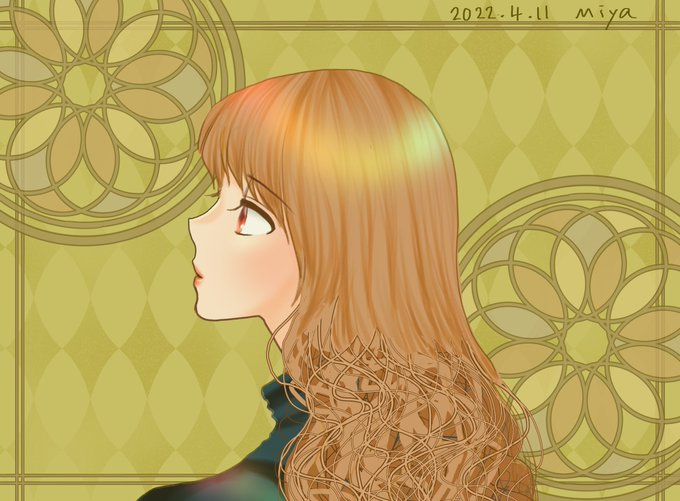 髪の塗り方のtwitterイラスト検索結果