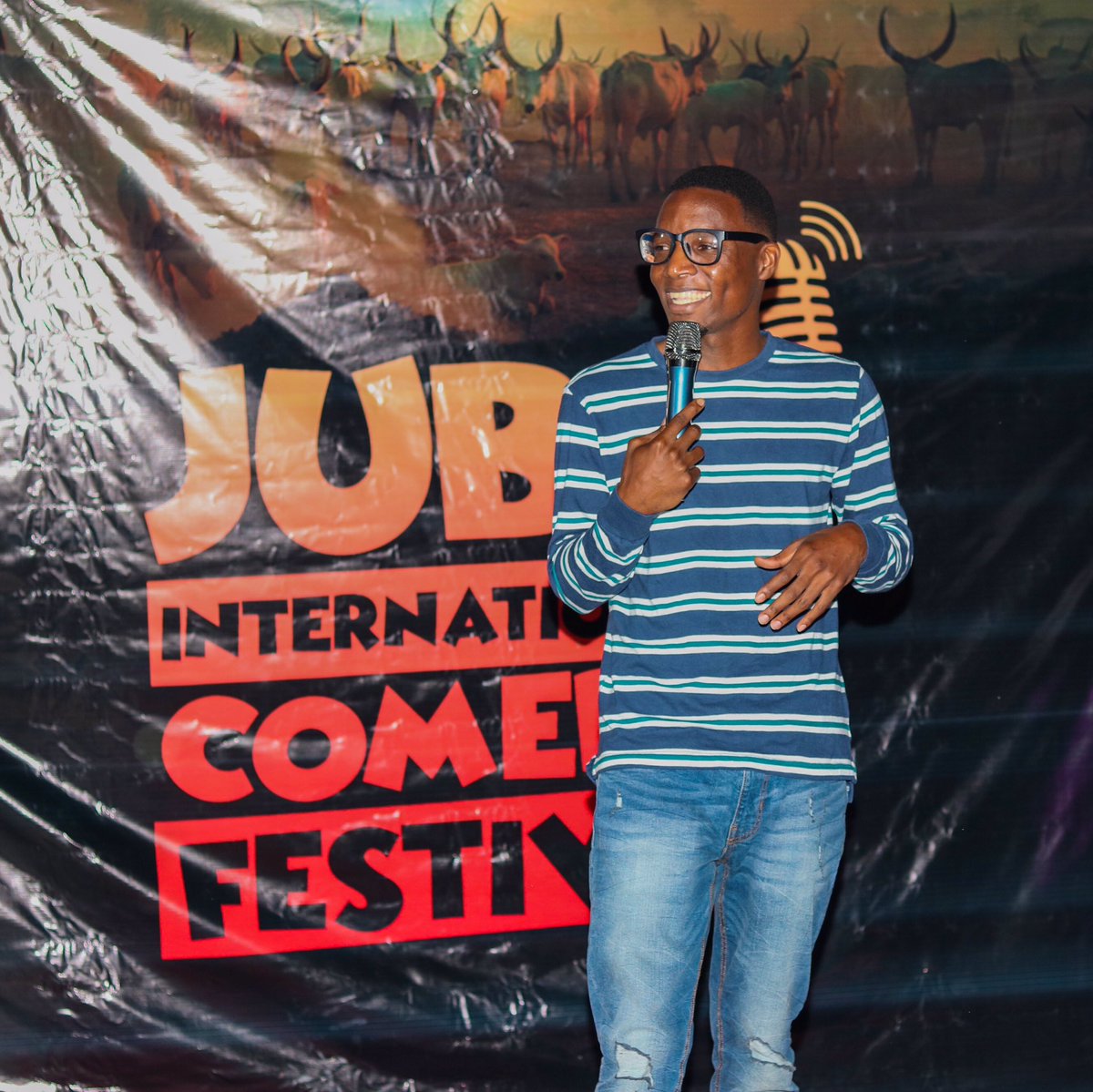 Thank you Juba and well done <a href="/AkauJambo/">Sir. Akau Jambo</a> on S. Sudan’s first ever international comedy festival.