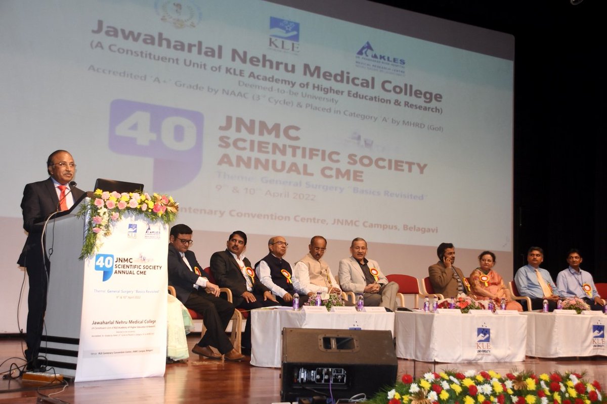 klesociety1916's tweet photo. 40th CME of KAHER JN Medical College Scientific Society at Belagavi.
https://t.co/wTWcPdWpNQ
#klesociety #kaher #jnmedicalcollege #jnmc #CME #healthsciences #education https://t.co/UdWBzx1L5E