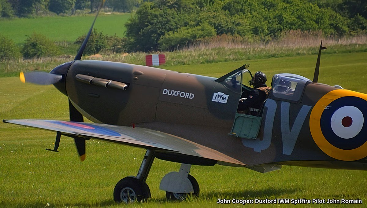 TheSuffolkMan's tweet photo. #Spitfire #RAF #aircraft @SocietySpitfire Spitfire5518 
10+ years ago I was sent a DVD to use, they have been floundering on FLICKR so I am inc these here. In all cases copyright belongs to  [Kenneth Gerald Tickner &amp; Adrian Tickner] Todays pic #Vickers #Virginias #WorthyDown https://t.co/XbMHZ5UAVD