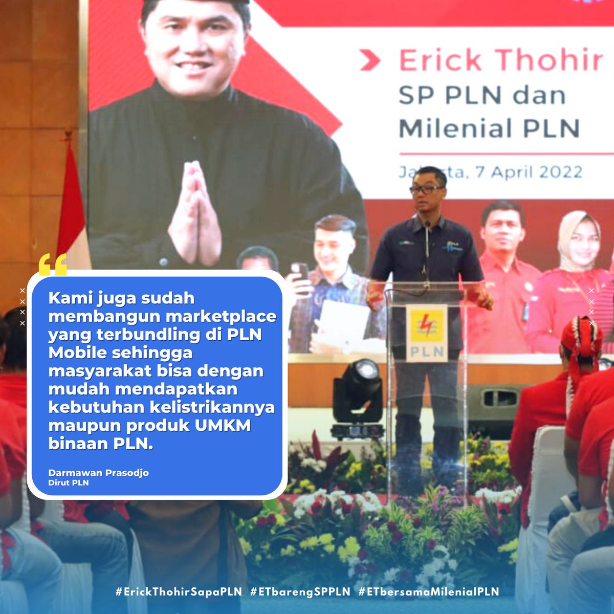 4ntiHo4x's tweet photo. Dengan menyediakan fitur marketplace yg terintegrasi PLN Mobile, PLN telah memudahkan para pelaku Usaha Mikro Kecil untuk mempromosikan produknya👍
#PLNJantungIndonesia
#PLNTumpuanEkonomi
#PLNEnergiMasaDepan https://t.co/gFj0HY7oys