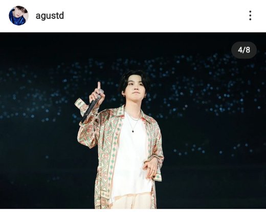 Army_forever_PR's tweet photo. Suga en Instagram https://t.co/cyvtpt0FCf