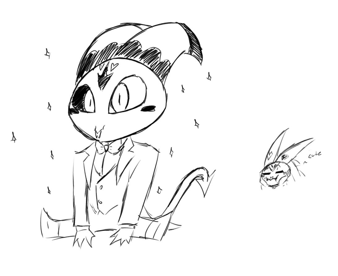 Arinfrankanon's tweet photo. #chicot #robofizz #tumblrstuff #helluvaboss #rulerau
Sketches of the child from tumblr asks =w= https://t.co/5HfzMBrfPD