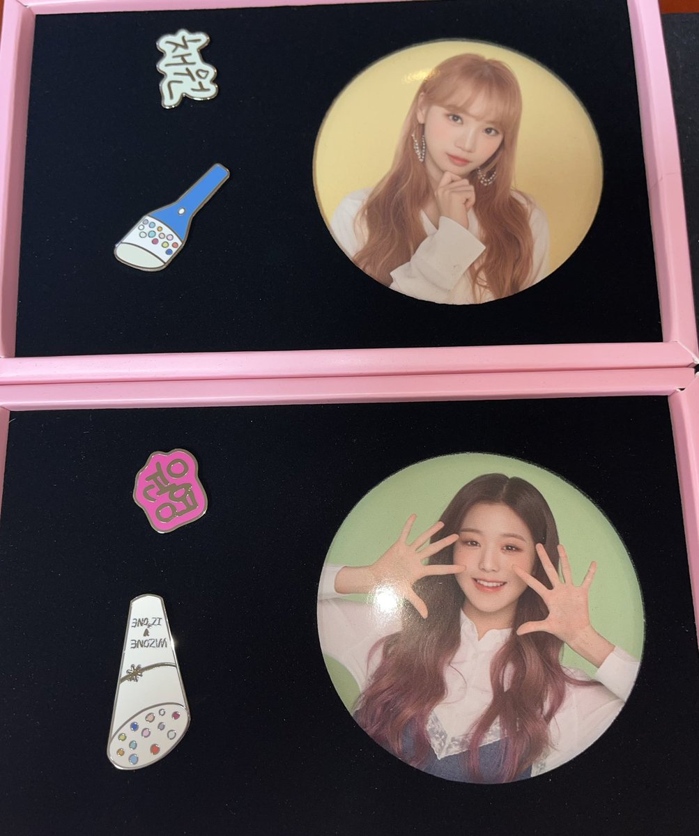 kknmal8's tweet photo. 아이즈원 김채원 장원영 아이즈온미 콘서트 굿즈 
뱃지 양도 합니다😀
한 번도 사용하지 않은 새상품 입니다!
시세를 잘 모르니 디엠으로 제시해주세요👐
#김채원 #장원영 #아이즈원양도 #장원영양도 #김채원양도 https://t.co/Kh6h4nI0EO