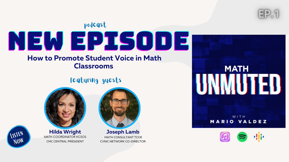 Math Unmuted Podcast tweet media