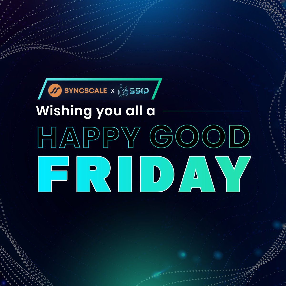 SSID_META's tweet photo. May your faith in the God, bring peace to your heart, this Good Friday and always. 

𝑯𝒂𝒗𝒆 𝒂 𝒃𝒍𝒆𝒔𝒔𝒆𝒅 𝑮𝒐𝒐𝒅 𝑭𝒓𝒊𝒅𝒂𝒚  💕💕

Learn more: https://t.co/nEtJPFEfCT

#SSIDMeta #SSID #SyncScaleSSID #defi #Metaverse #blockchain https://t.co/T13iOQ5Vq2