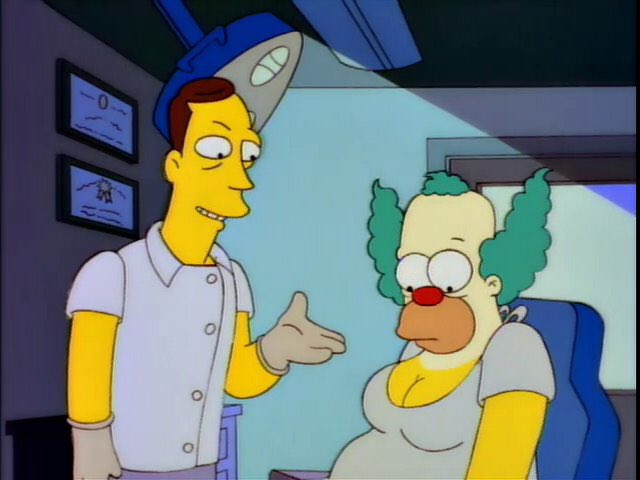 CromulentShot's tweet photo. S6 E15: HOMIE THE CLOWN (1995)

Written by @JJSwartzwelder 
Directed by @tubatron https://t.co/bwyTTWQ4Qh