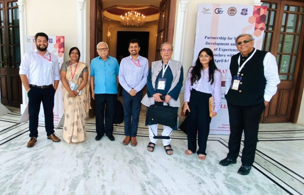 Strengthening civil society eco-system in MP can accelerate achievement of SDGs <a href="/AIGGPA/">AIGGPA</a> convened conclave in Bhopal <a href="/PRIA_India/">PRIA India</a> Enjoyed catching up with Amit Chandra CEO <a href="/ATEChandrafdn/">A.T.E. Chandra Foundation</a> &amp; <a href="/BainCapital/">Bain Capital</a> fellow traveller <a href="/akhosla40/">Ashok Khosla</a> Founder Dev't Alt <a href="/_lokeshsharma/">Lokesh Sharma</a> <a href="/Samarthan_CDS/">Samarthan CDS</a>