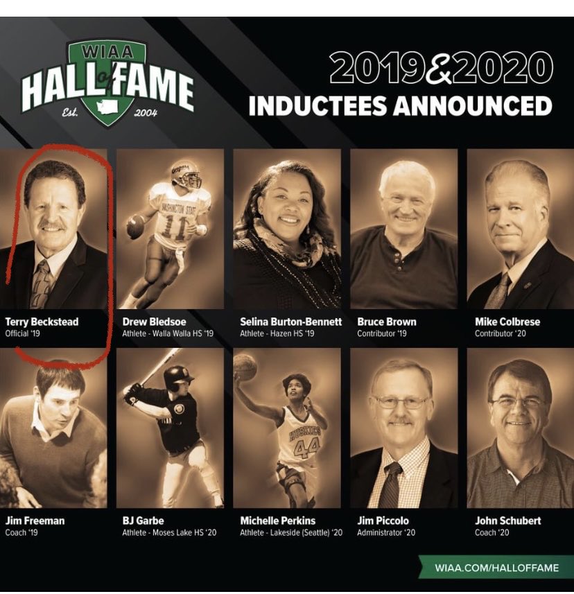 coachmcdz's tweet photo. Congratulations to ⁦@SumnerSchools⁩ ⁦⁦@SMSBobcatSports⁩ legendary principal and hall of fame wrestling official Terry Beckstead! He enters the ⁦@wiaawa⁩ hall of fame on May 4th. Pretty amazing company he joins https://t.co/e5HdLPDRIk