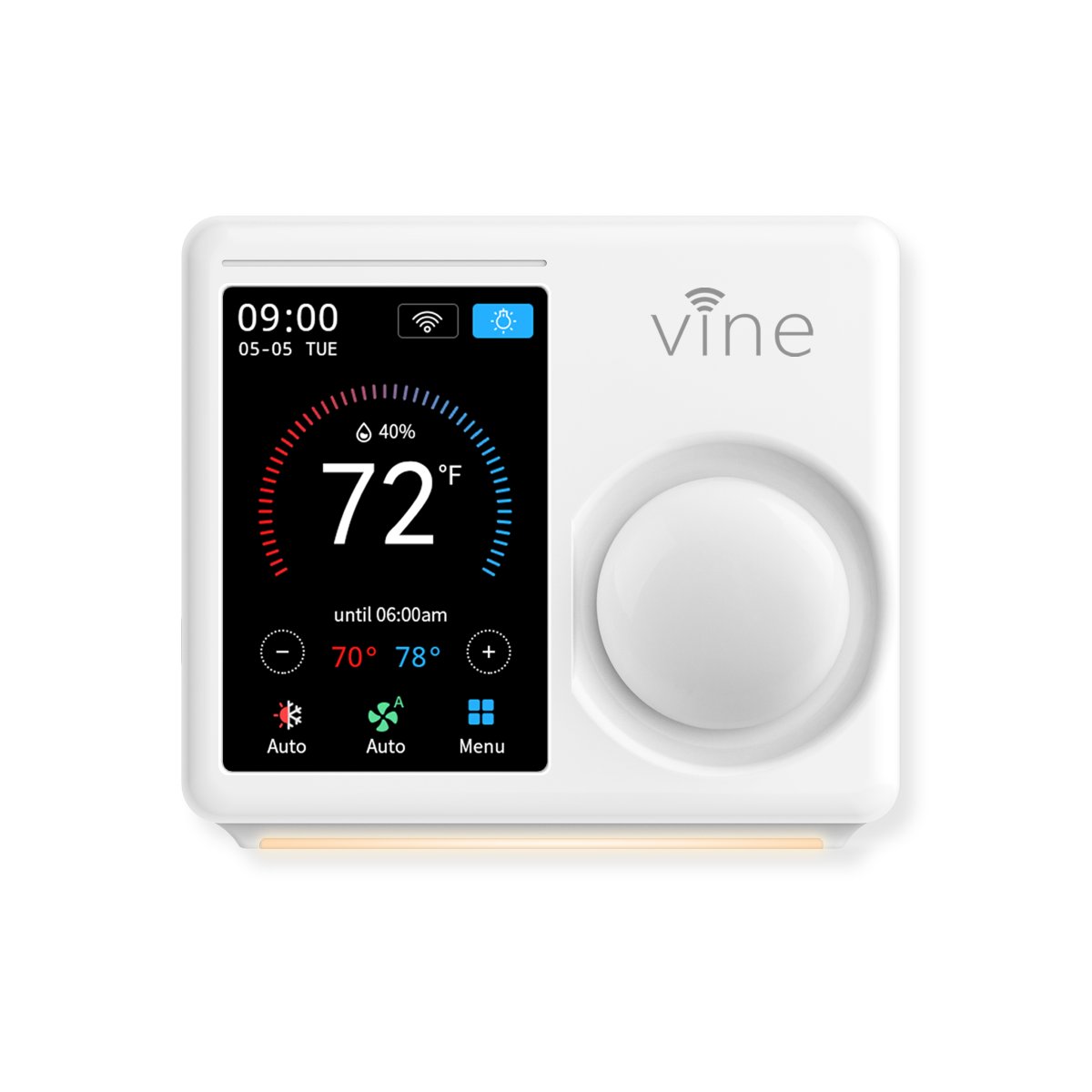 Are you still struggling to save on your electric bill?Why don't you try vine smart thermostat.
