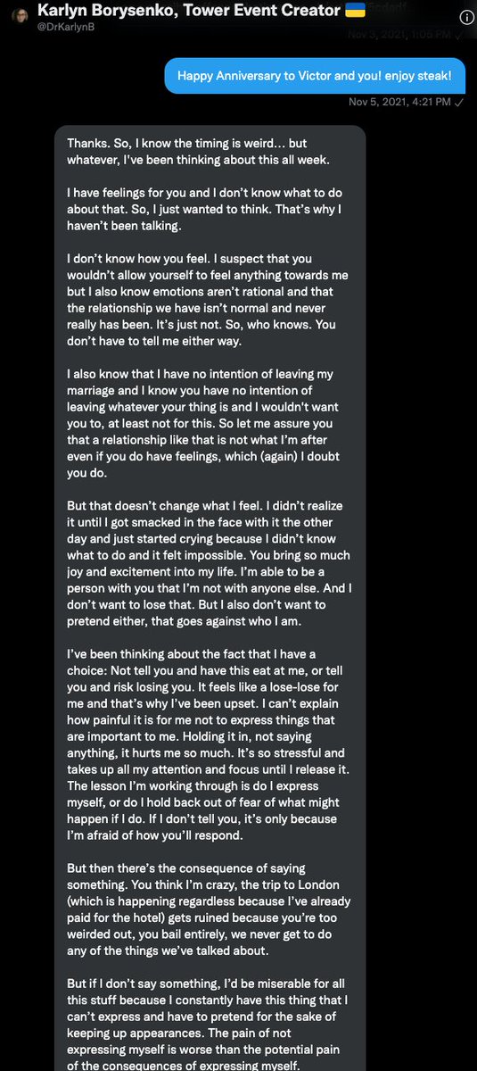 kieranjwhite's tweet photo. Anyone knows that when allegations are made, I have a right to reply. Here it is to clear up these false allegations. PS: you will see I have her expressed permission to post this. This was the day of her anniversary. When I turned her down and asked for boundaries she snapped. https://t.co/EKBq0pI9Yc