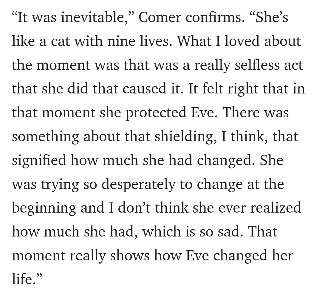 plumtreedom's tweet photo. Laura Neal and Jodie Comer talk about Villanelle so differently it kills me. #killingeve https://t.co/T1w3OOopqG