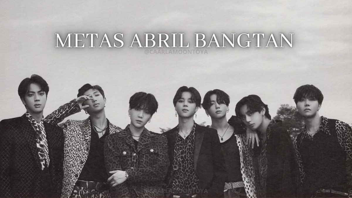 btsaresevennn's tweet photo. — [📈] Hilo de las metas de @BTS_twt del mes de Abril, iré añadiendo #BTS https://t.co/sOtte2cthG
