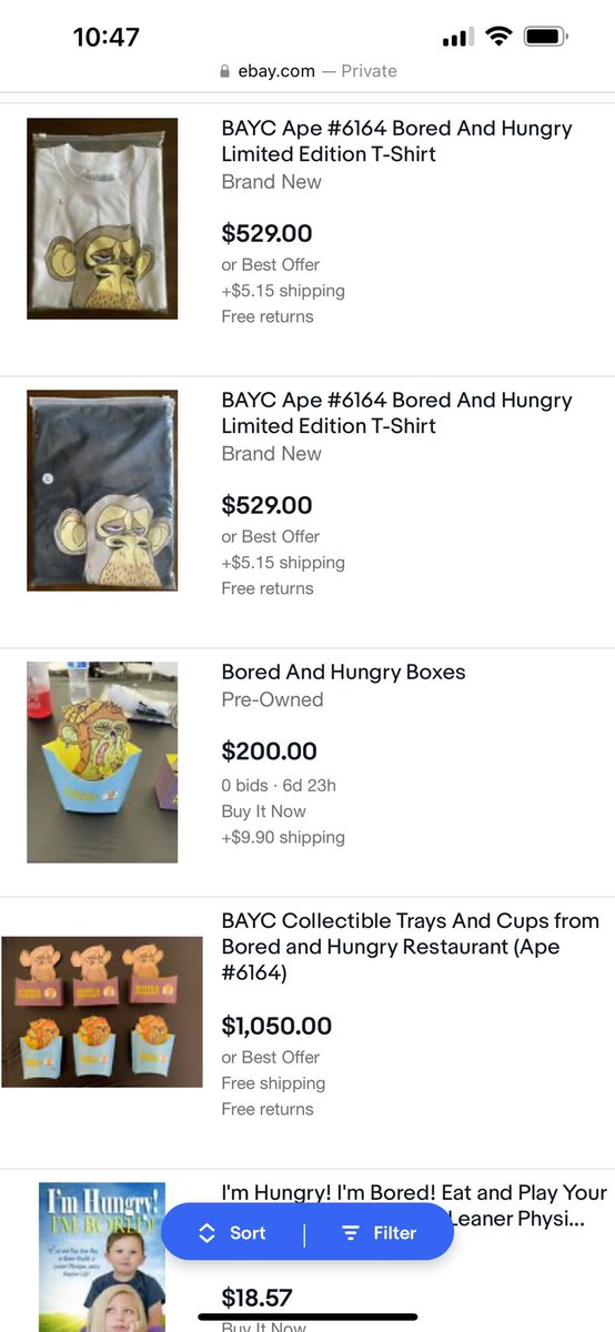 BorednHungry's tweet photo. 👀😐At least they’re recycling… #bayc #mayc #nft #restaurants https://t.co/6Wh5ArDkwC