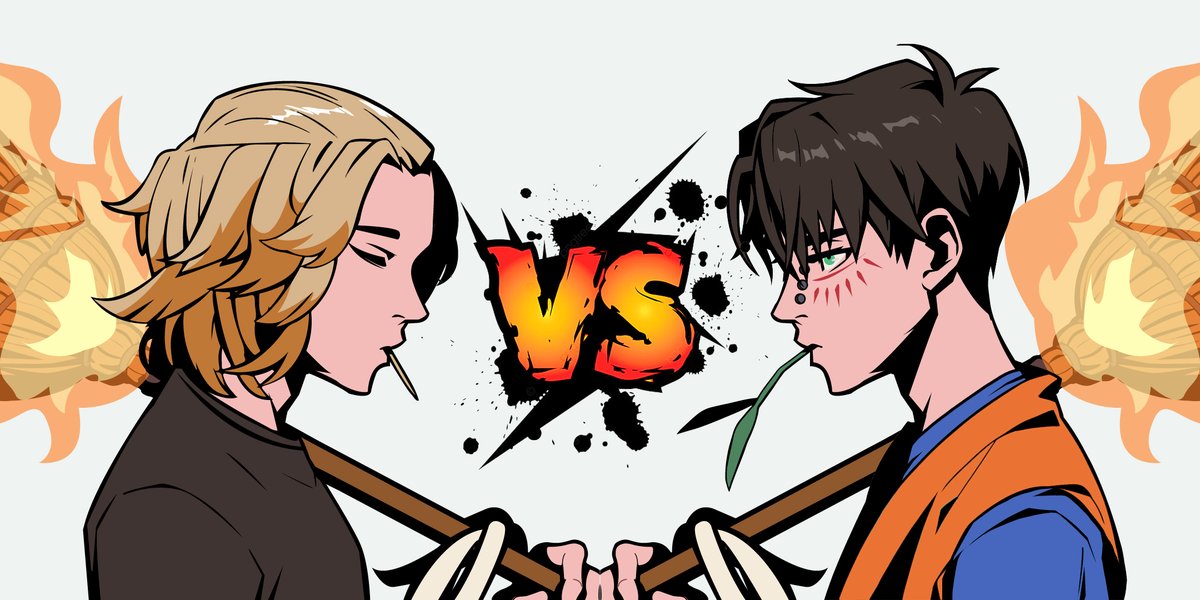 WeebzukiNFT's tweet photo. Who do you think will win? 

#Weebzuki #WeebzukiNFT #NFT #NFTcommunity #NFTshill #NFTcollection #NFTGiveaways #NFT #AnimeNFT https://t.co/CHC96Y9OuC