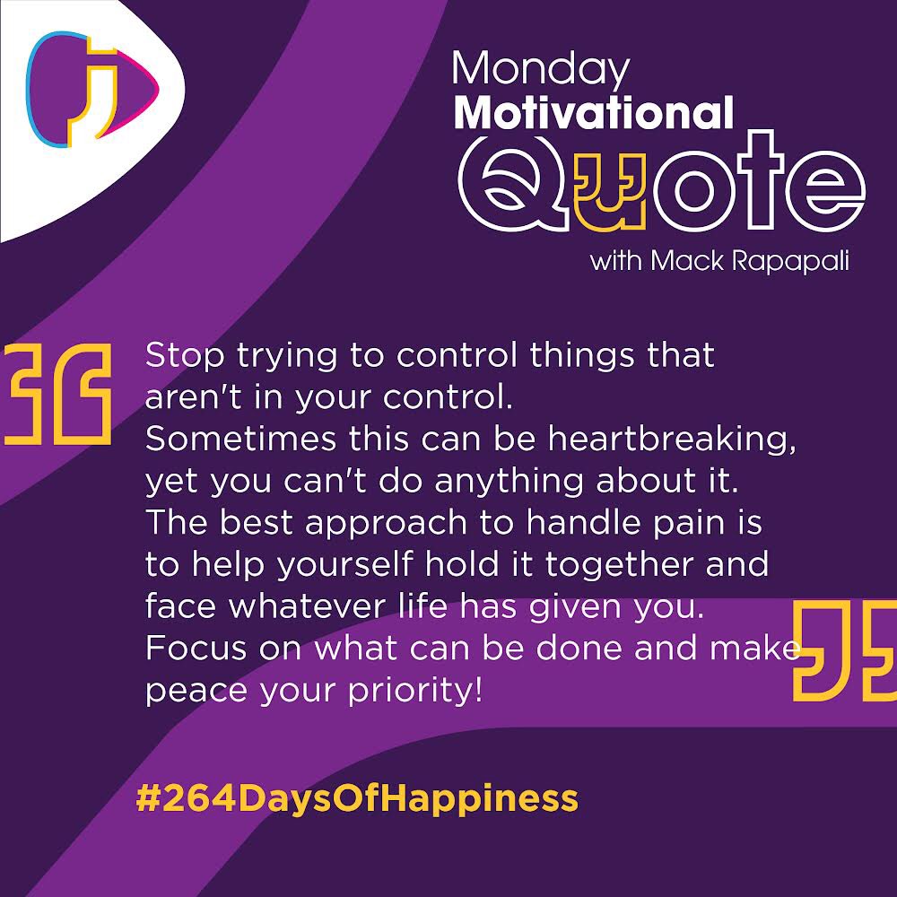 Good morning.
Prioritize your peace!

#264DaysOfHappiness