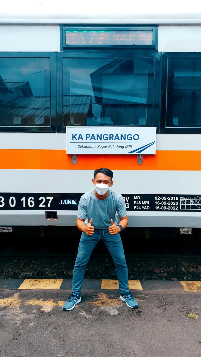 Rizkycc20145's tweet photo. Welcome pangrango train 

@KAI121 @keretaapikita @mas_didiek https://t.co/Xe4WSLcwTp