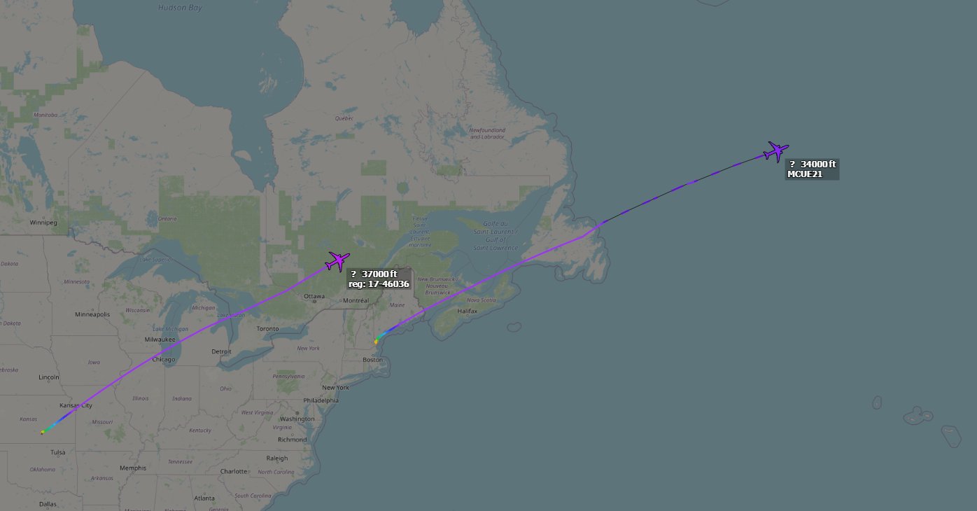 OSINTdefender on Twitter: "2 Additional U.S Air Force KC-46 Pegasus