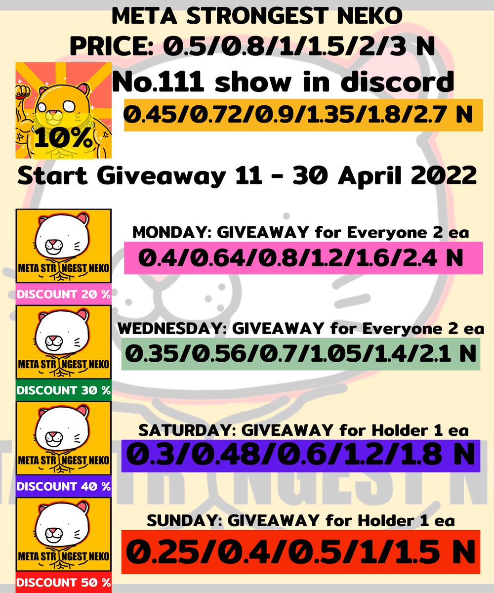 yodchat's tweet photo. GIVEAWAY START!!!
JOIN TO MSN DISCORD
https://t.co/LTLS8Jwa8E
มาเล่นกันเถอะ
@paradon253 
#msnfam #NEARProtocol #NEARcollector #nearNFTs https://t.co/AGrIN2mL1H