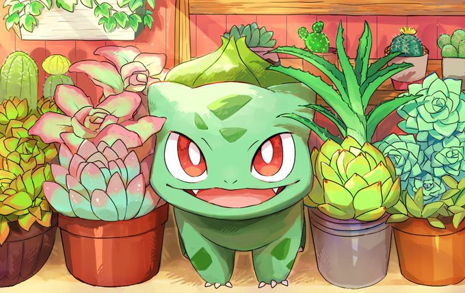 「植木鉢 ポケモン×ポケモン」のTwitter画像/イラスト(新着)｜3ページ目