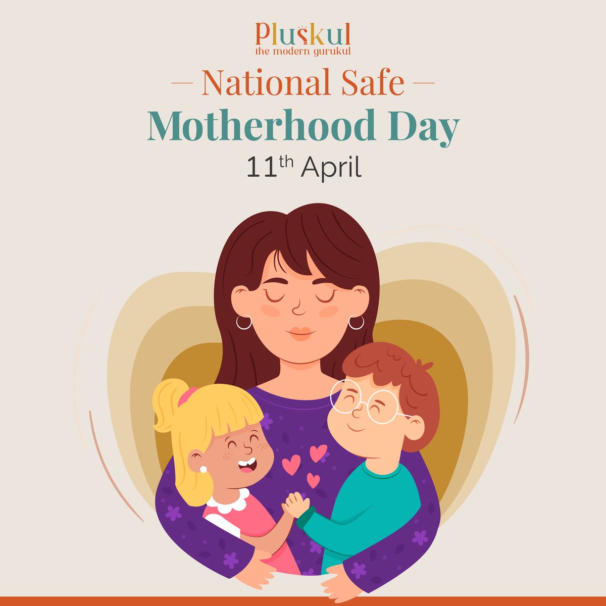 National Safe #MotherhoodDay is oberved every year on the anniversary of Kasturba Gandhi’s birth.

#pluskul #rootedandfree #motherhood #motherlove #mothernature