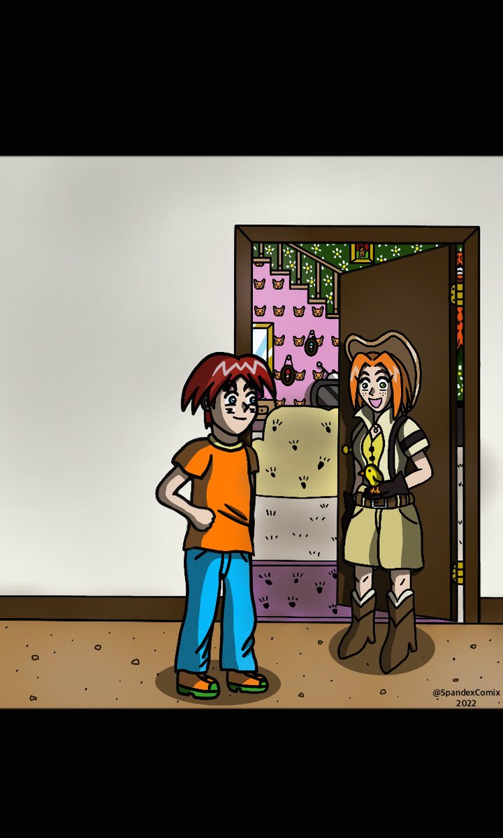 SpandexComix's tweet photo. Episode 39 of my webcomic comedy “Spanky in the Spandexverse” is up on Webtoons. Spanky looks after a baby bird? 

https://t.co/ooGnkYlVKs

#WEBTOON #WebtoonCanvas #CANVASCoinDay #celebratecanvasday #canvashiddengems #webtoons #webcomic #webcomics #comics #ComicArt @webtooncanvas https://t.co/arw8ZS8wBE
