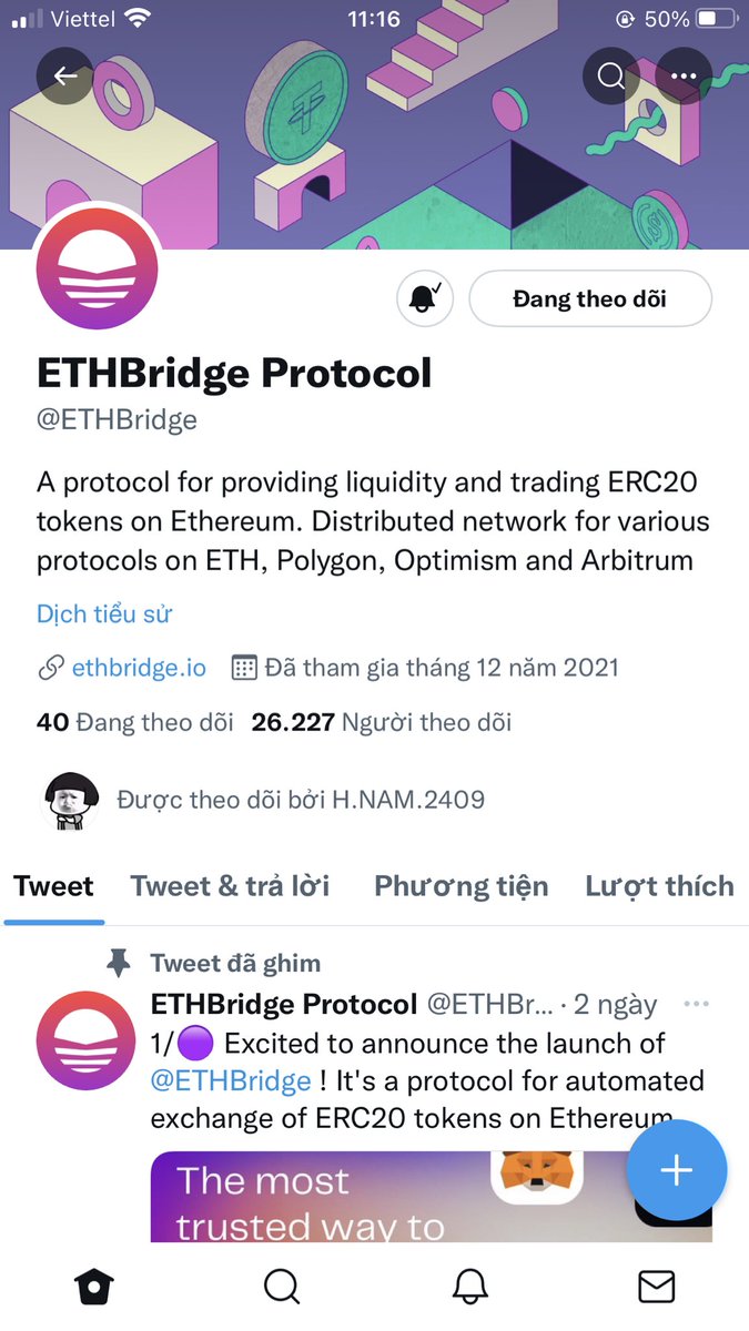 HnamMeme's tweet photo. @ETHBridge Completed✔🎉 

Thank you for the opportunity

@Drago13Alex
@INGENIOMOTERO
@MaraFer22135215

#EthBridge https://t.co/4OT9VbteNJ