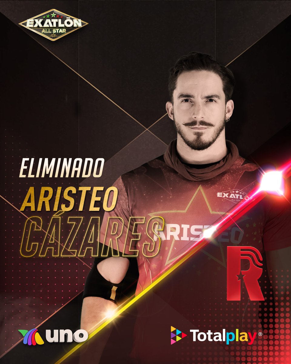 ExatlonMx's tweet photo. 𝗘𝘅𝗮𝘁𝗹𝗼́𝗻 𝗔𝗹𝗹 𝗦𝘁𝗮𝗿 despide a AGUILÉON en la semana 10… 🦅🦁 ¡Gracias por ser parte de esta aventura!😭#BatallaDeEliminación 

Jálate a @totalplaymx, el internet de los campeones. #EliminadoExatlón #JalateaTotalplay #DalePlayconTotalplay #DalePlay https://t.co/5YGTdbXsNV