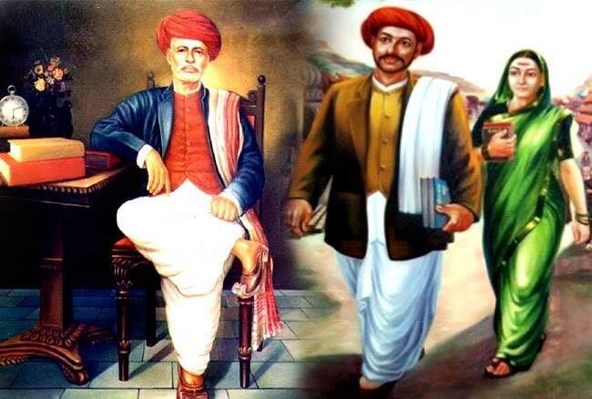 Marathi_Vishwa's tweet photo. स्वातंत्र्यपणे स्त्रियांसाठी शाळा काढणारे पहिले भारतीय, थोर समाजसुधारक क्रांतीसूर्य महात्मा ज्योतिबा फुले यांना जयंतीदिनी विनम्र अभिवादन! 🌸 https://t.co/b00pvt1nHW