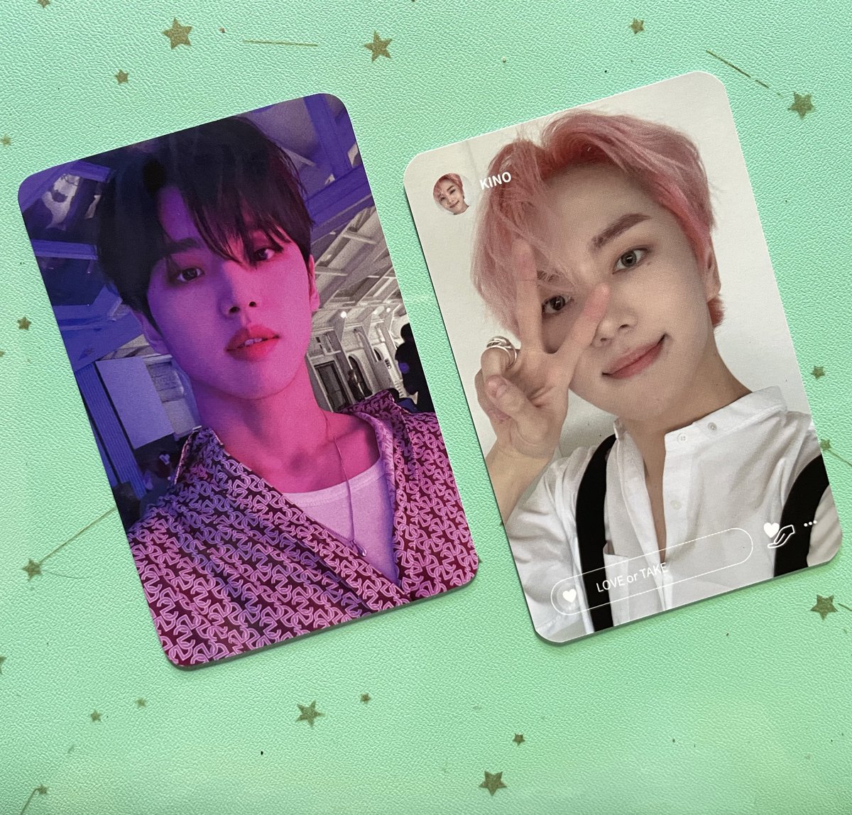 price still lowered to ₱1.5K (will include kino’s LOT mild selca pc and hongseok’s WE:TH ktown4u pc for free if claimed within 48hrs!!) 😁😁😁

🏷 wts lfb ph onhand pentagon kino we:th richining pc photocard