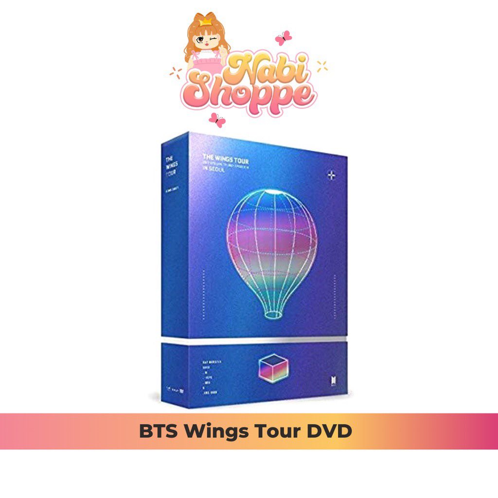 nabishoppe's tweet photo. Check out [ON HAND / SEALED] BTS - 2017 BTS Live Trilogy EPISODE III THE WINGS TOUR in Seoul DVD🎈💜

Get it on Shopee now! 

🔗 https://t.co/DJwDRsNtnd

#BTS #BTSDVD #BTSWINGSTOUR #BTSARMY #SHOPEE_PH https://t.co/YkeWlX7op3