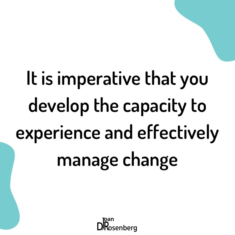 Just as change is the constant in life, you, too, are also ever-evolving. So my note to you today, is to use this month as a call to action for yourself, a call that encourages you to choose beliefs and attitudes so you are better equipped to manage change.