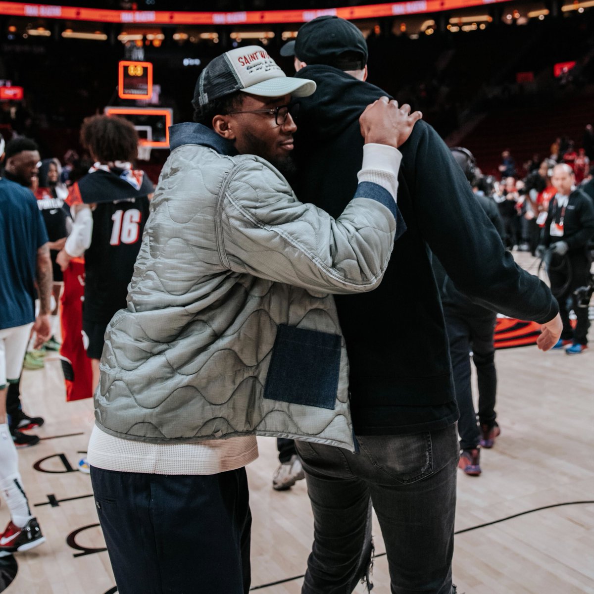 utahjazz's tweet photo. Until next year, @trailblazers ๐น
#OnceAJazzman https://t.co/EbhMq2KVRF