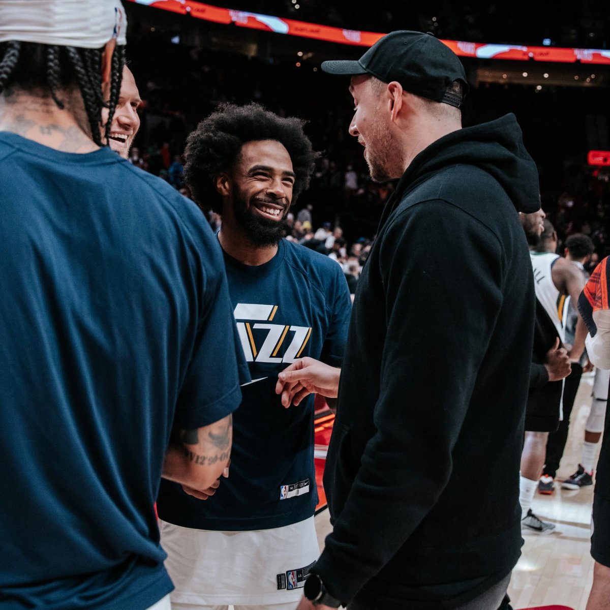 utahjazz's tweet photo. Until next year, @trailblazers ๐น
#OnceAJazzman https://t.co/EbhMq2KVRF
