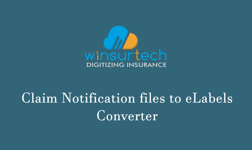 winsurtech's tweet photo. Claim Notification files to eLabels converter
Read more: https://t.co/5vW0Duewus
WinsurTech’s Claim File Parser is a translator program that can be used to convert ACORD Claim Notifications files to ACORD Form ELabels JSON format.
#Acord #Insurance #converter #eLabels #Premium https://t.co/wkRX3xh0aA