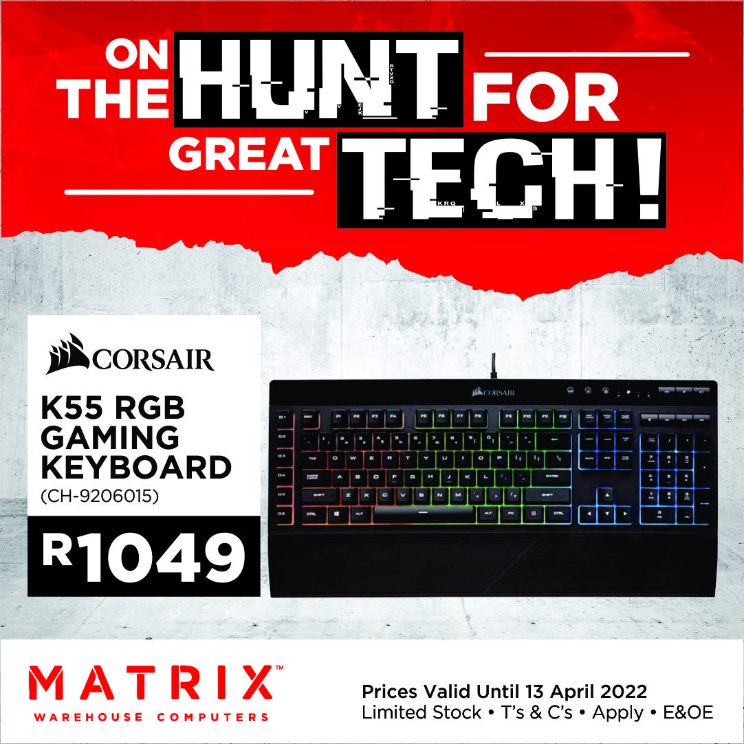 boardwalkmall's tweet image. The #CORSAIR #K55 #RGB #Gaming #Keyboard features dynamic three-zone RGB backlighting, six dedicated macro keys

with Elgato Stream Deck software integration, IP42 dust, and spill resistance, and detachable palm rest.

bit.ly/3LKsGbA