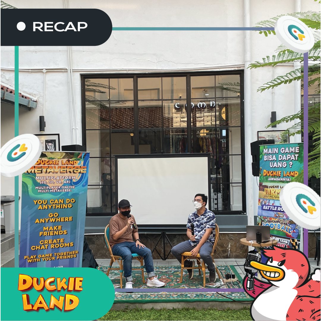 duckienft's tweet photo. RECAP OF LAST SUNDAY FUN ACTIVITY! 🥳

What a FUN and MEMORABLE moment together with @OmDennis &amp; @nobu2rian. CAN’T WAIT to see you on the other opportunities 🙌🏻 

#mmeta #duckieland #bsc #p2e #crypto #NFTCollection https://t.co/7QO64Wh7bM