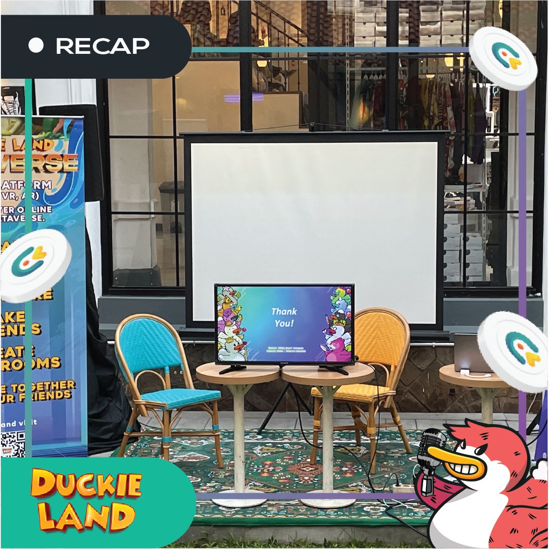 duckienft's tweet photo. RECAP OF LAST SUNDAY FUN ACTIVITY! 🥳

What a FUN and MEMORABLE moment together with @OmDennis &amp; @nobu2rian. CAN’T WAIT to see you on the other opportunities 🙌🏻 

#mmeta #duckieland #bsc #p2e #crypto #NFTCollection https://t.co/7QO64Wh7bM