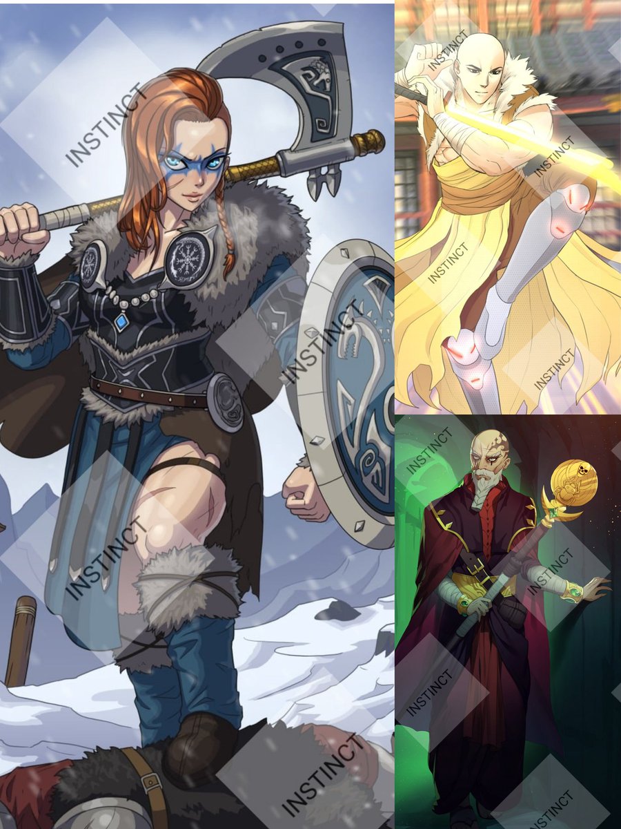 InstinctToken's tweet image. 👀 Unreleased new charas coming soon to our marketplace @Hoardable 🔥
#instincttoken