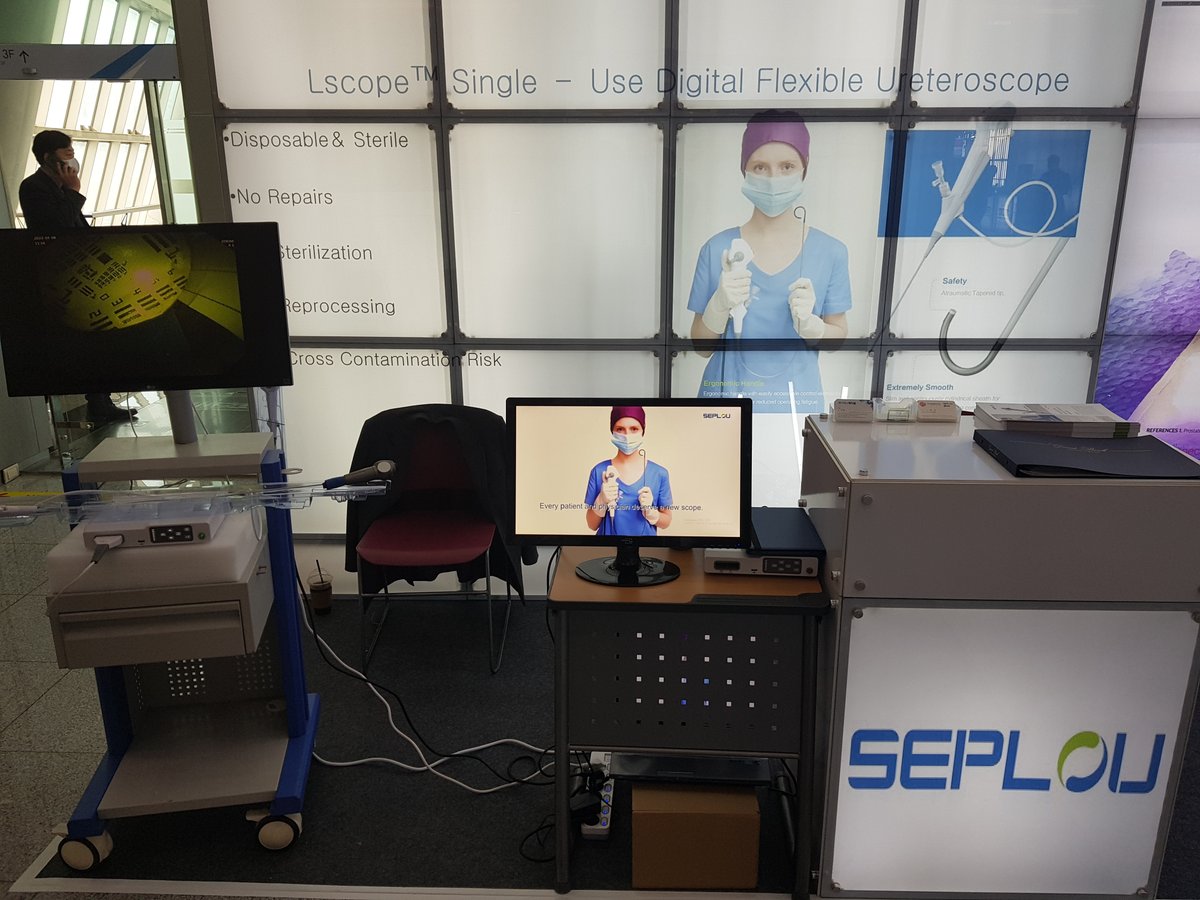 SeplouMedical's tweet photo. We are delighted and honored to present our #Lscope to our Korean customers at #KUCE (The Korean Urological Congress and Expo 2022). Thanks to our Korean partners for this great work!
#SeplouMedical #Urology #EndoUrology #KUA #Korea #RIRS #FURS https://t.co/y2StHD8eX9