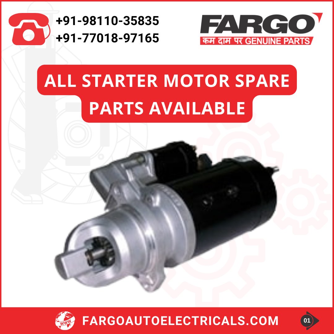 Fargo Auto Electricals on Twitter "All Starter Motor Spare Parts