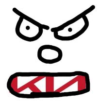 WelshCondor's tweet image. All I see when I look at @Kia 's new logo: