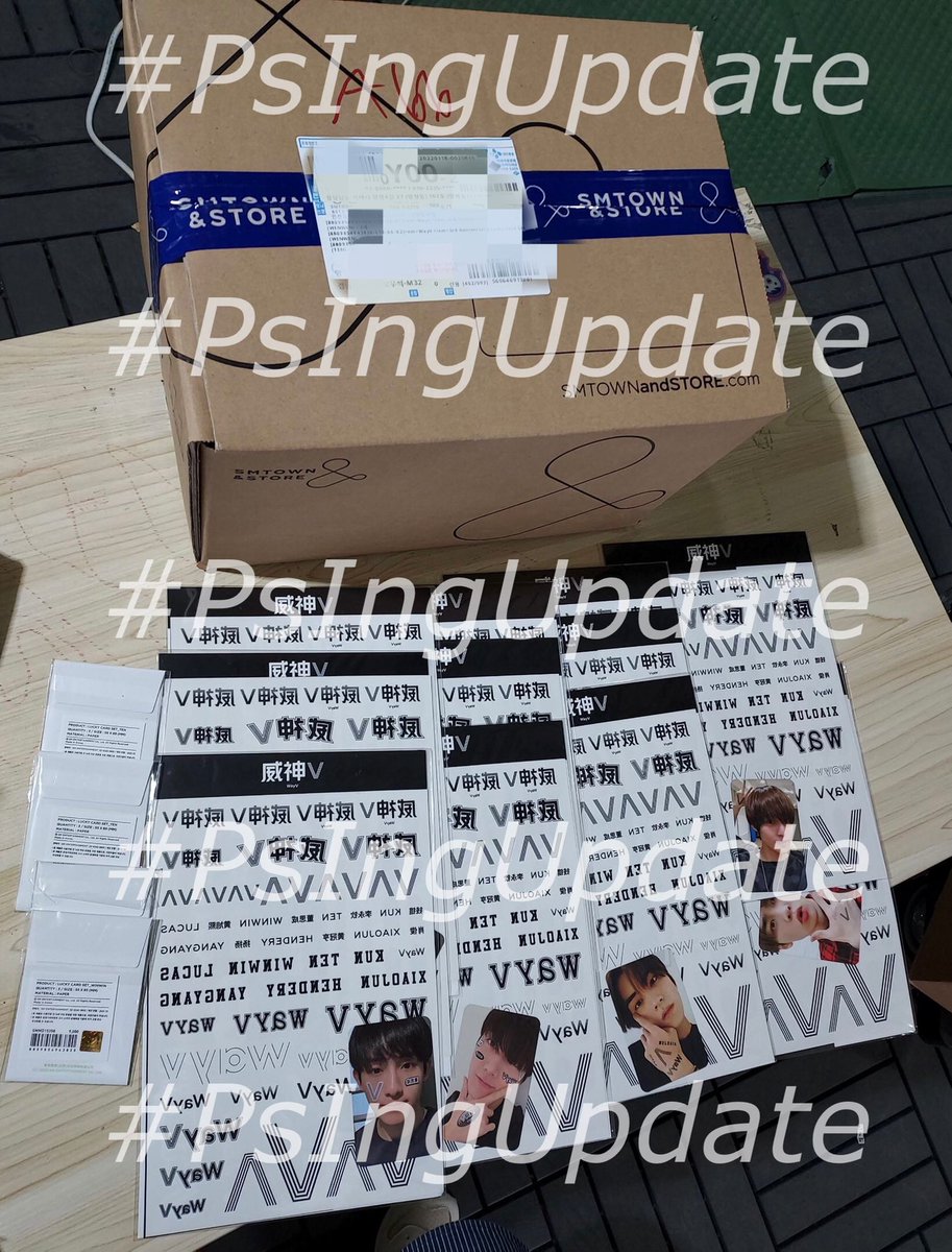 PiscesMn's tweet photo. #PsIngUpdate
📍WayV Debut 3rd Anniversary OFFICIAL MD : ของเริ่มทยอยส่งลงบ้านเกาหลีแล้วนะคะ (แต่ยังไม่ครบ เหลืออีกเยอะ) ชิปปิ้งแจ้งว่าปิดรอบส่งกลับ✈️15/4 นี้ ถ้าของยังมาไม่ครบ มีนาจะทยอยส่งของกลับมาก่อนนะคะเพื่อความเร็ว ส่วนที่เหลือจะทยอยส่งกลับมารอบบินหลัง🤍 https://t.co/TBrUOKW5z1