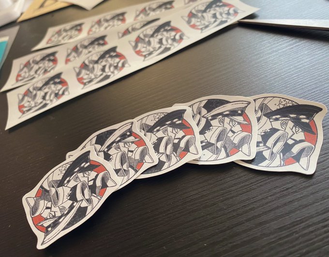 おまけはシールになりましました! 